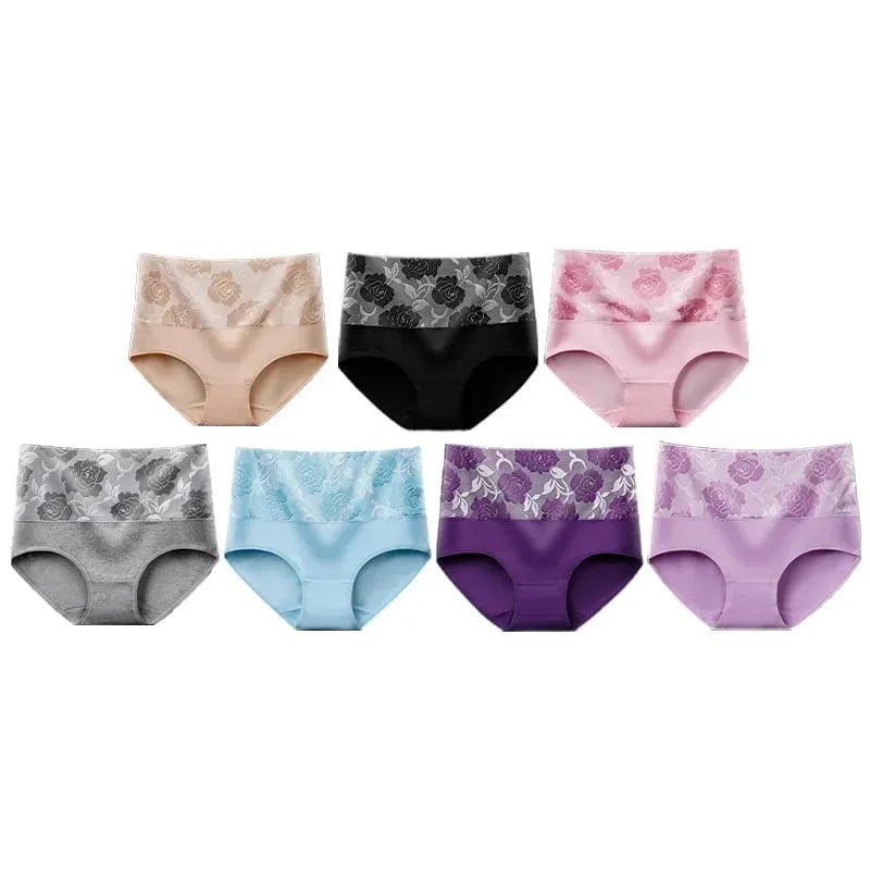 Läckagesäkra trosor med hög midja (5-pack) - Christa