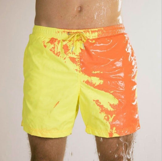 Missfärgning i vatten Strandshorts - Mattis