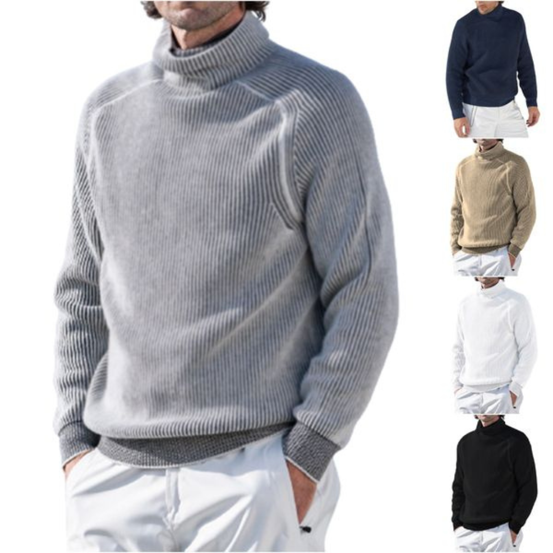 Casual Turtleneck tröja herr - Rudolph