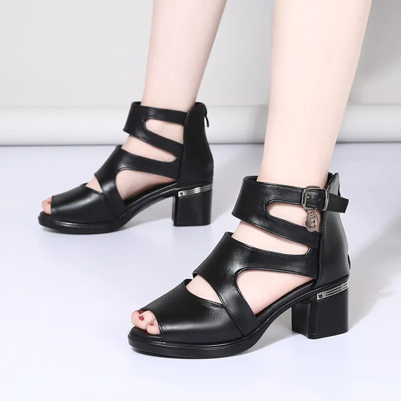Eleganta plattformssandaler - Jackline