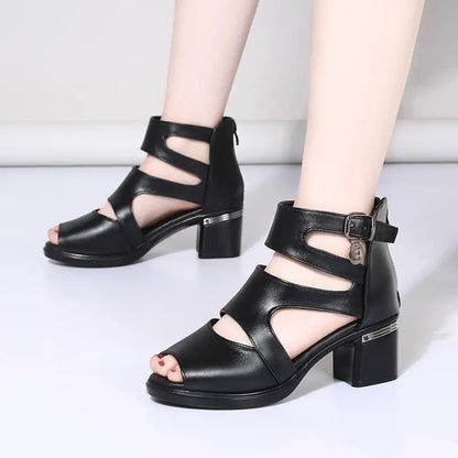 Eleganta plattformssandaler - Jackline