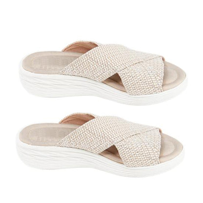 Damer Elastisk Styrka Sommar Sandal - Emilie