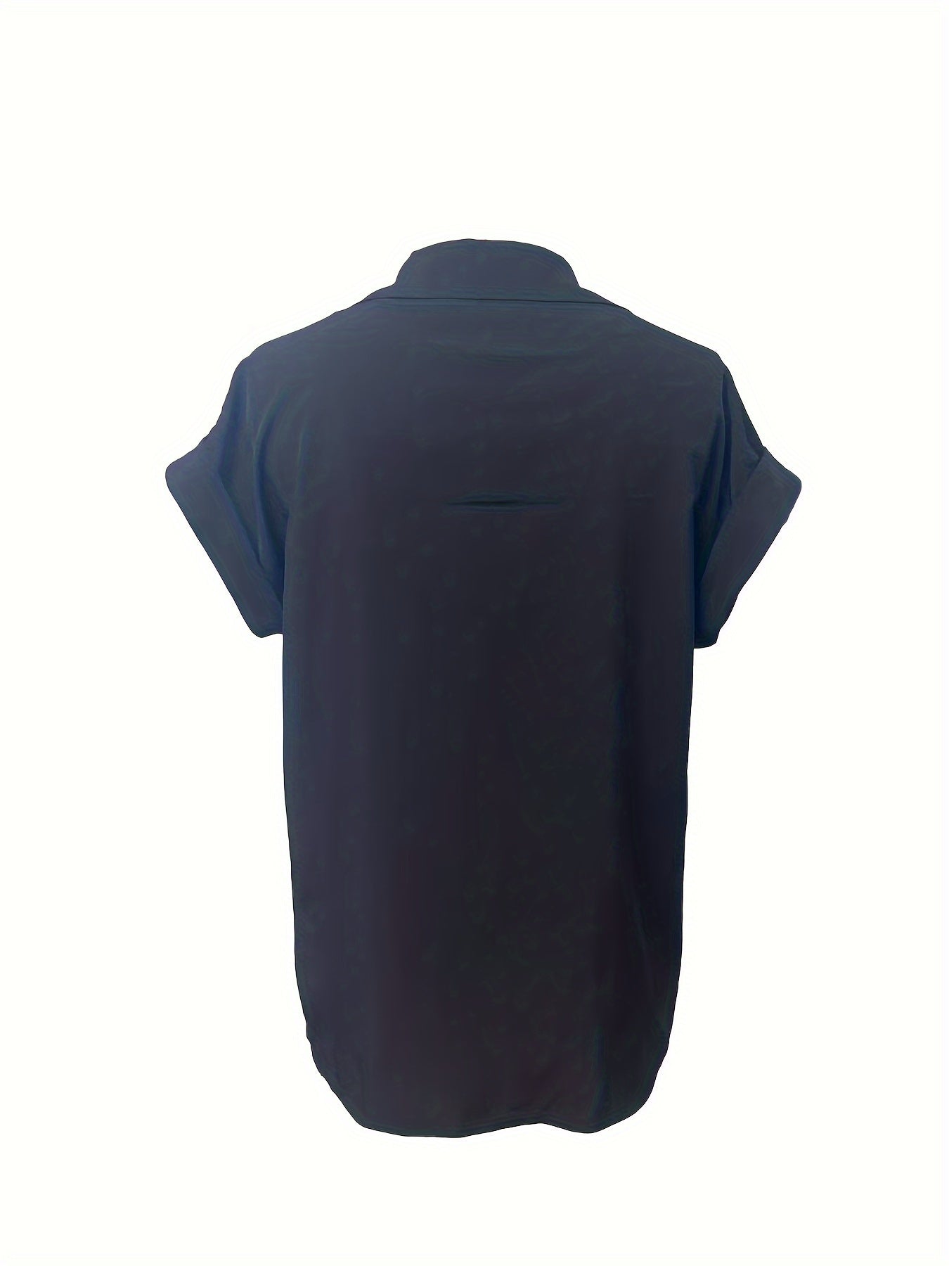 Svart blus med dragkedja - Emelie
