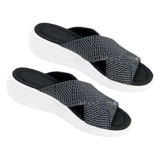Damer Elastisk Styrka Sommar Sandal - Emilie