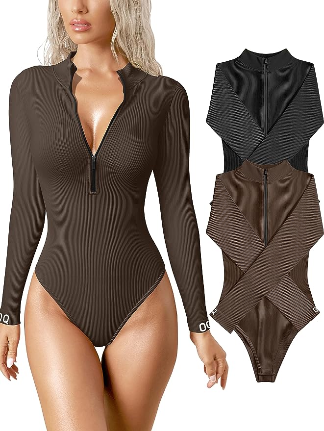 Body med dragkedja - Karla