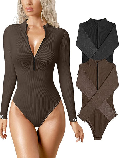 Body med dragkedja - Karla