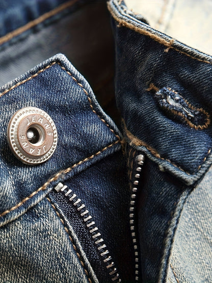 Blå jeansshorts - Rune