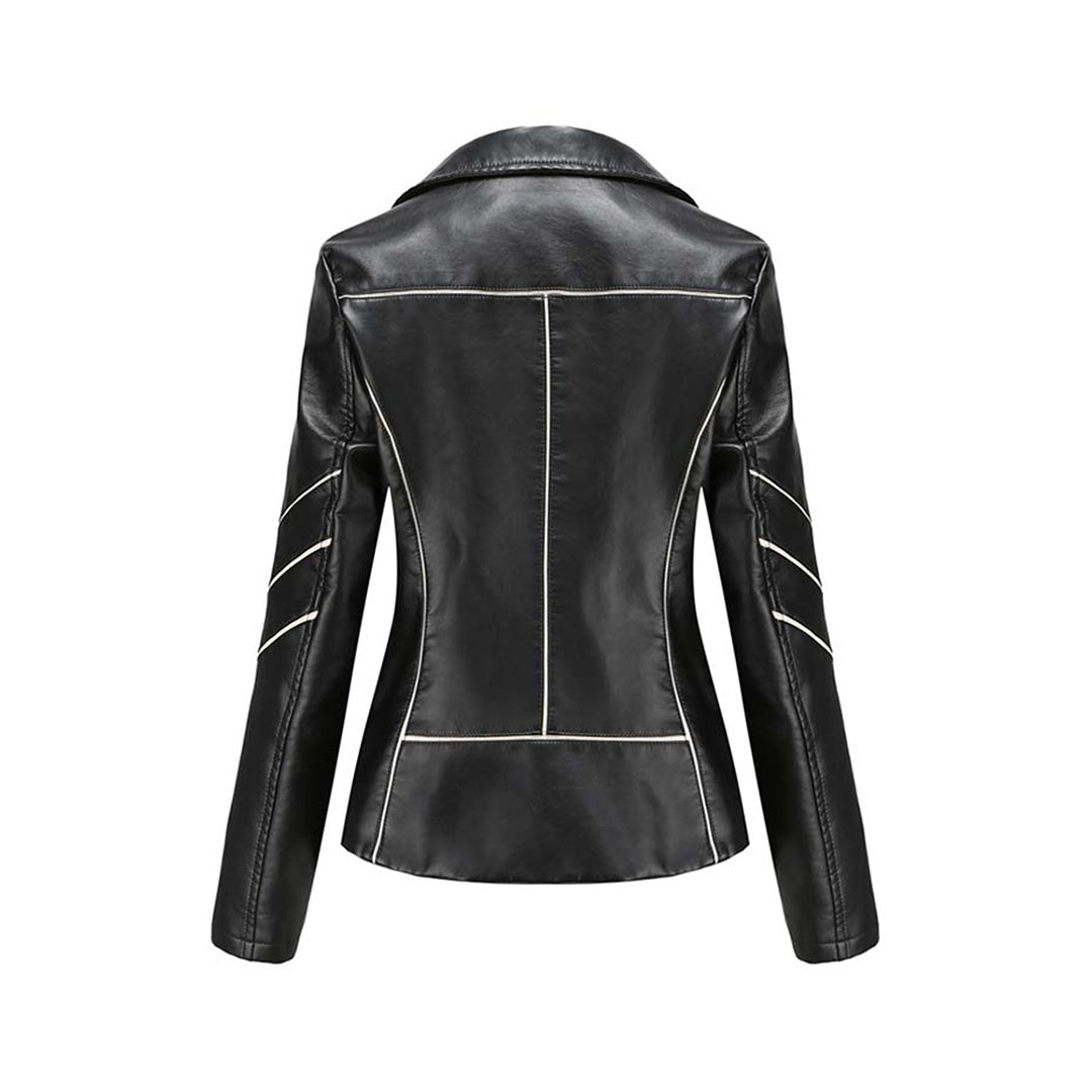 Stylische Lederjacke - Elsy