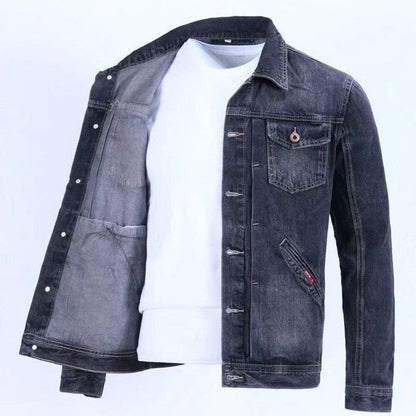 Retro jeansjacka för män - Elton
