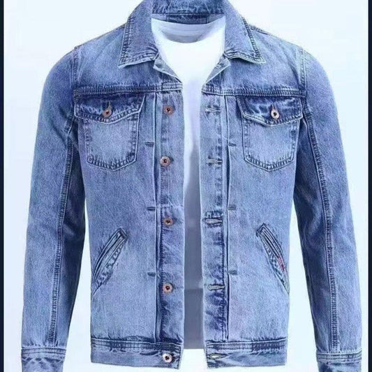 Retro jeansjacka för män - Elton