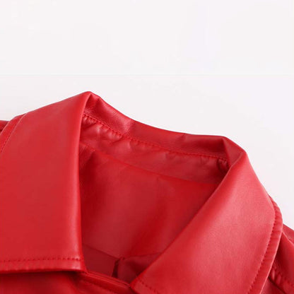 Stylische Lederjacke - Elsy