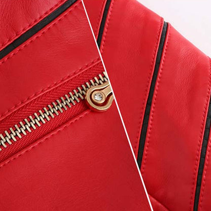 Stylische Lederjacke - Elsy