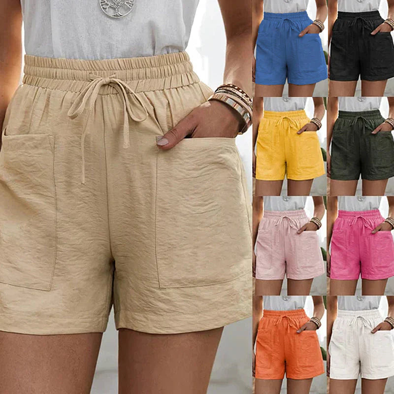Casual shorts med fickor - Mona