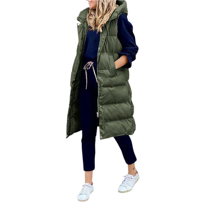 Ärmlös varm jacka - Laina