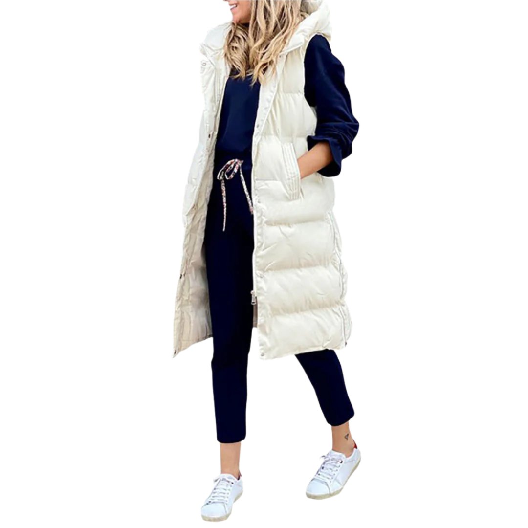 Ärmlös varm jacka - Laina