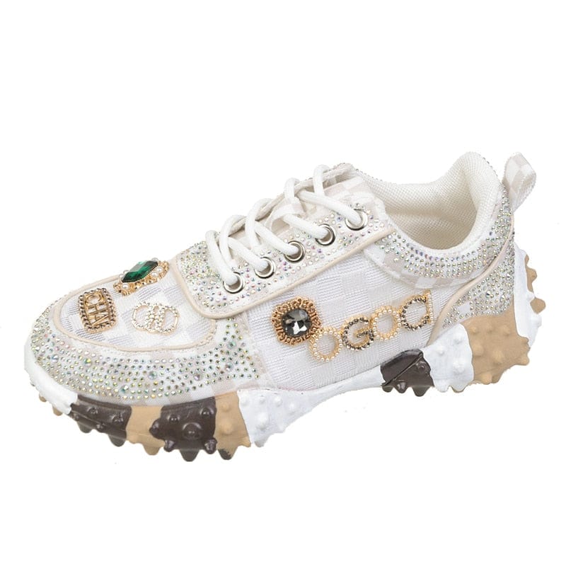 Rhinestone diamantskor - Xena