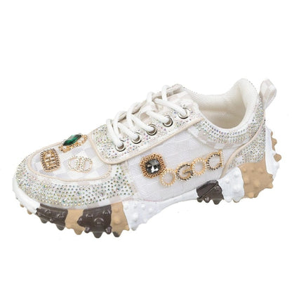 Rhinestone diamantskor - Xena