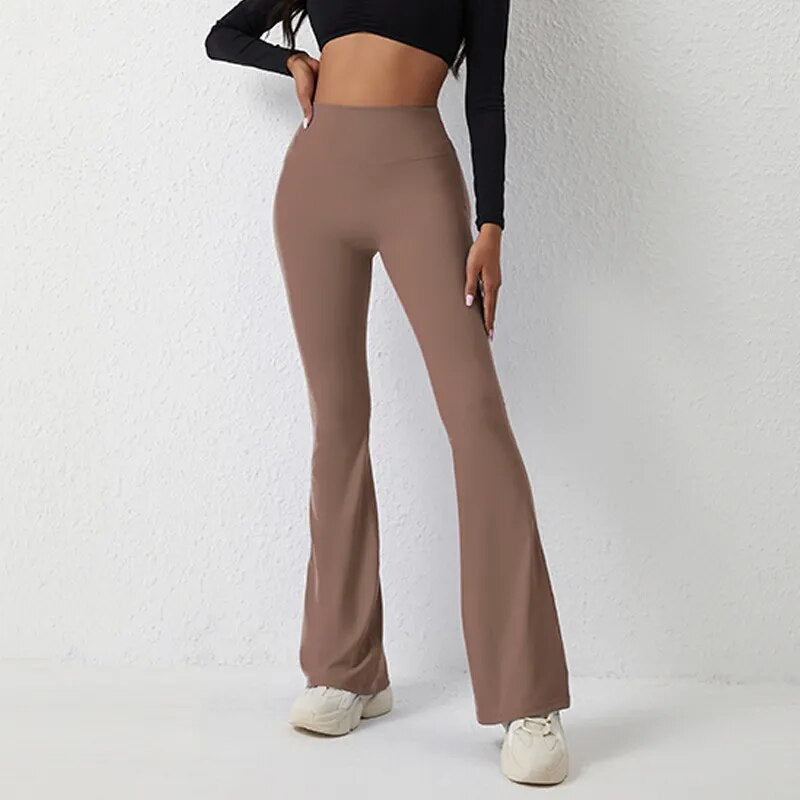 Bekväma, utsvängda leggings - Peik