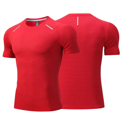 Sport T-shirt i tunn is siden för män - Rune