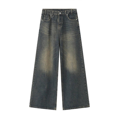 Vintage baggy jeansbyxor för män - Rasmus