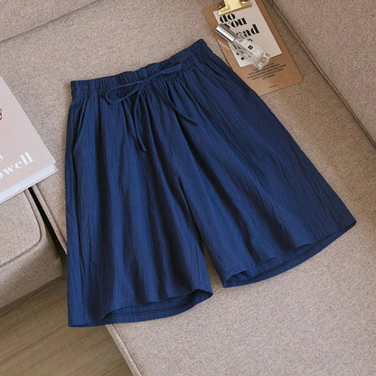 Lätta sommarshorts i bomull - Annalisa