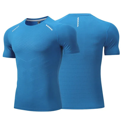 Sport T-shirt i tunn is siden för män - Rune