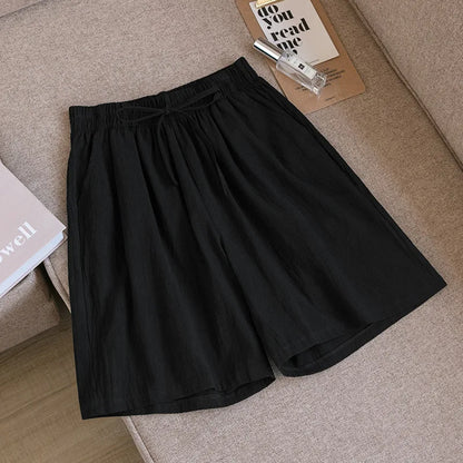 Lätta sommarshorts i bomull - Annalisa