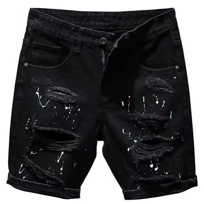 Casual sommar jeansshorts för män - Larson