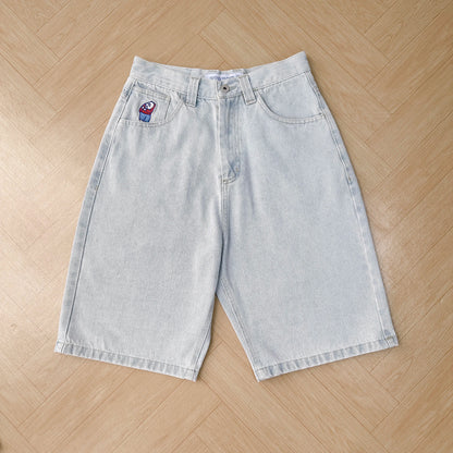 Streetwear baggy jeans Shorts för män - Micke