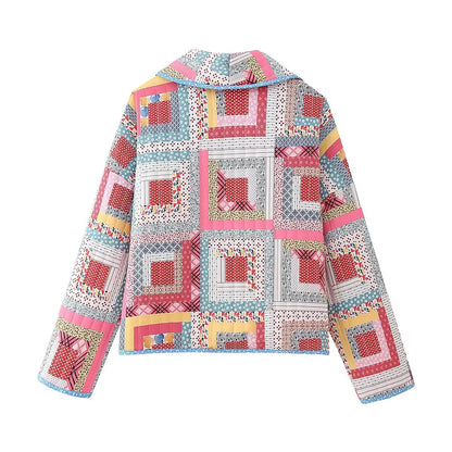 Quiltad indisk jacka - Desideria