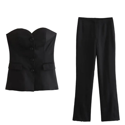 Trendigt set med off-shoulder topp - Sylvi