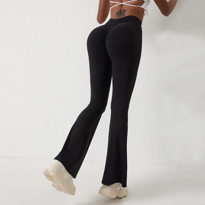 Bekväma, utsvängda leggings - Peik