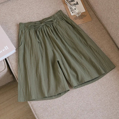 Lätta sommarshorts i bomull - Annalisa