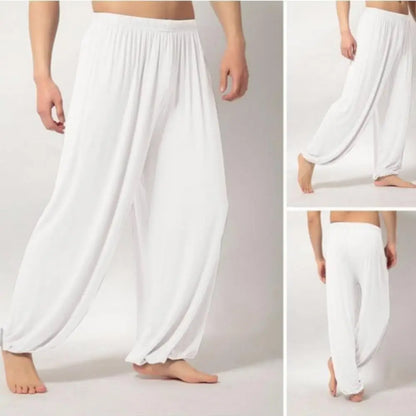 Lösa yogabyxor med hög midja för män - Madelene