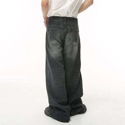 Vintage baggy jeansbyxor för män - Rasmus