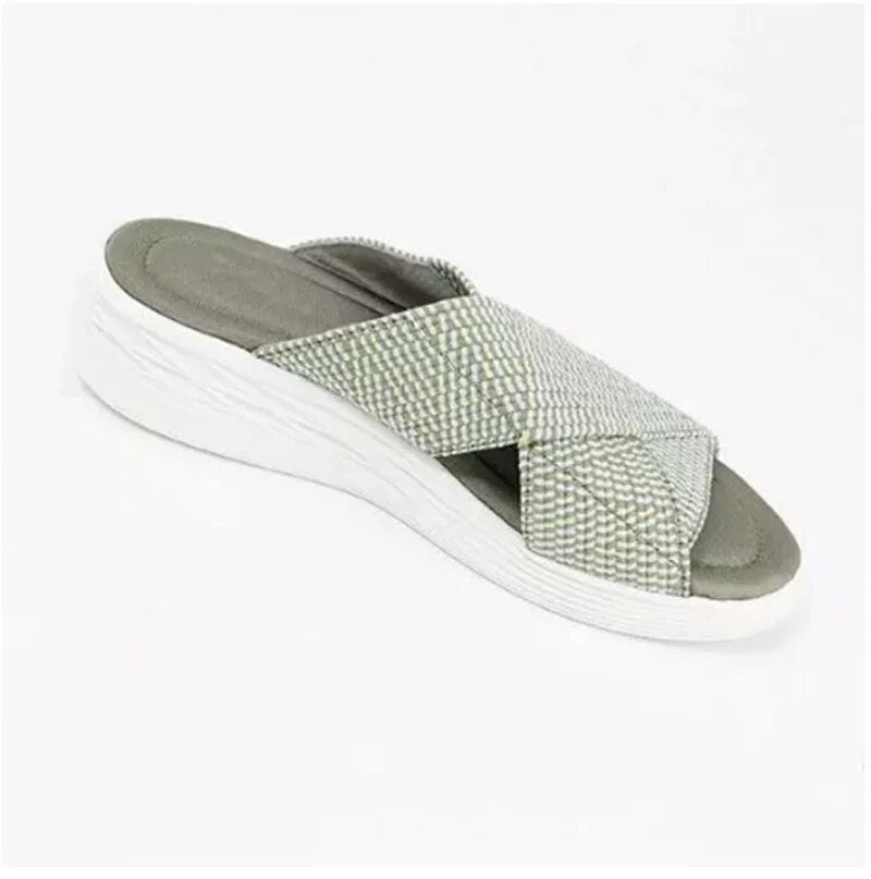Damer Elastisk Styrka Sommar Sandal - Emilie