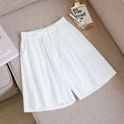 Lätta sommarshorts i bomull - Annalisa