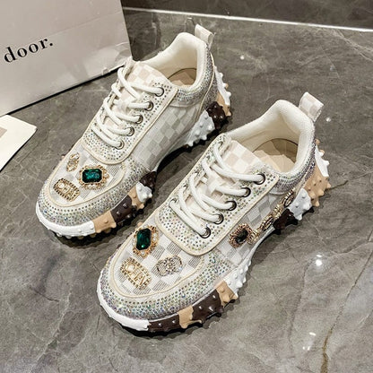 Rhinestone diamantskor - Xena