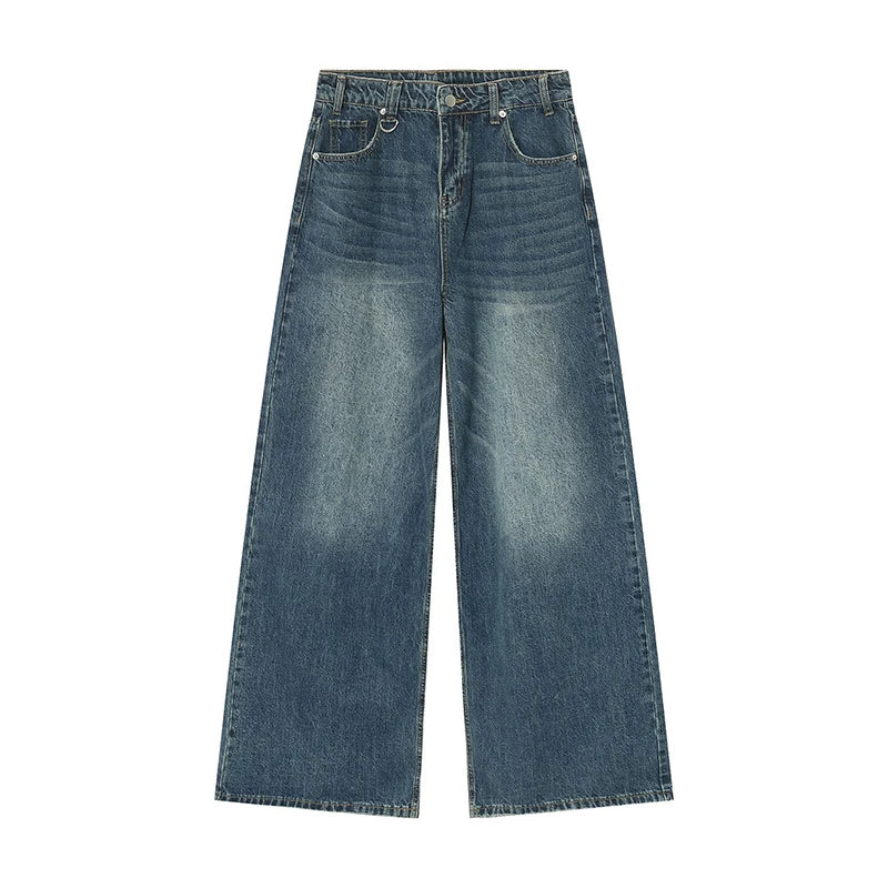 Vintage baggy jeansbyxor för män - Rasmus