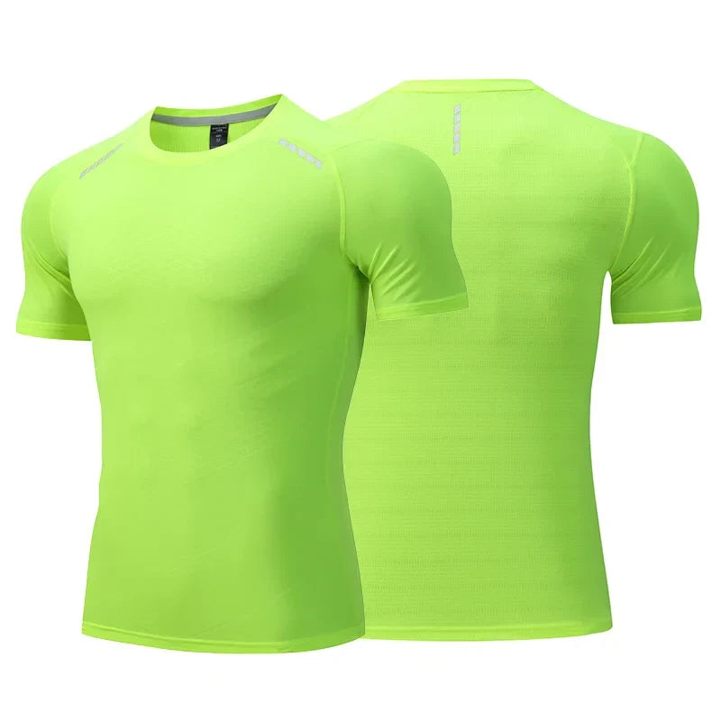 Sport T-shirt i tunn is siden för män - Rune