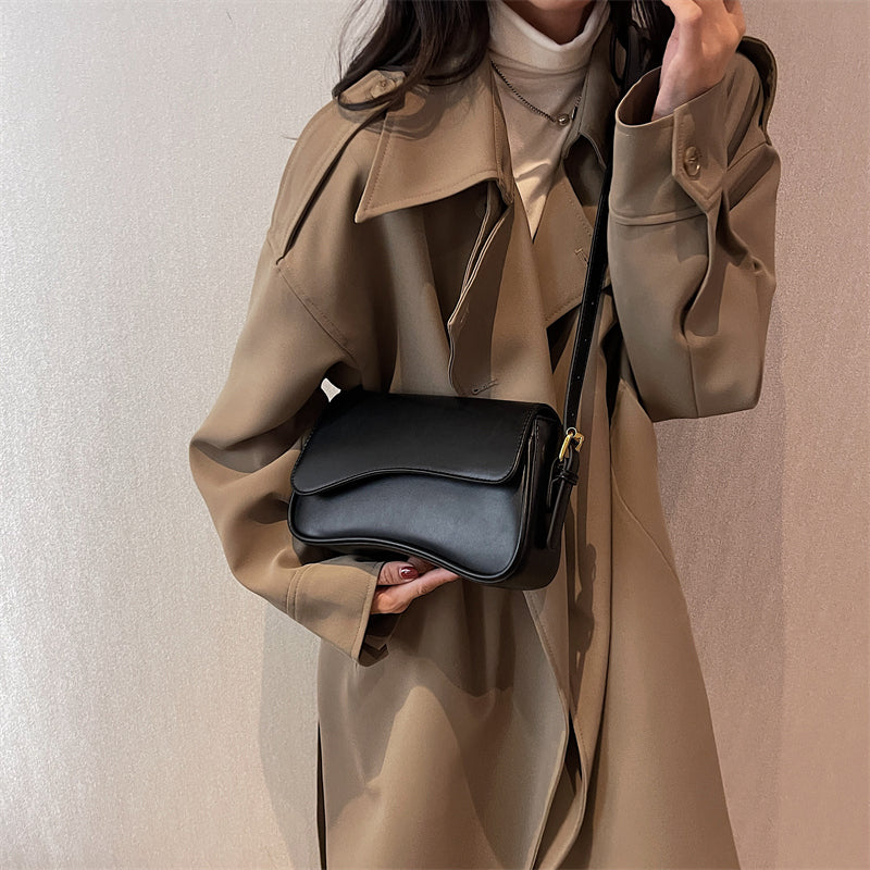 Vintage Crossbody-väska i läder - Levina