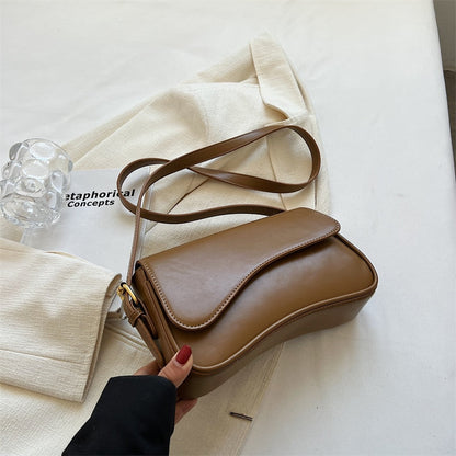 Vintage Crossbody-väska i läder - Levina