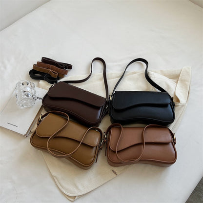 Vintage Crossbody-väska i läder - Levina
