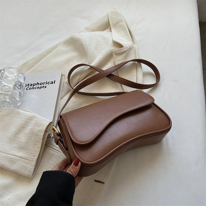 Vintage Crossbody-väska i läder - Levina