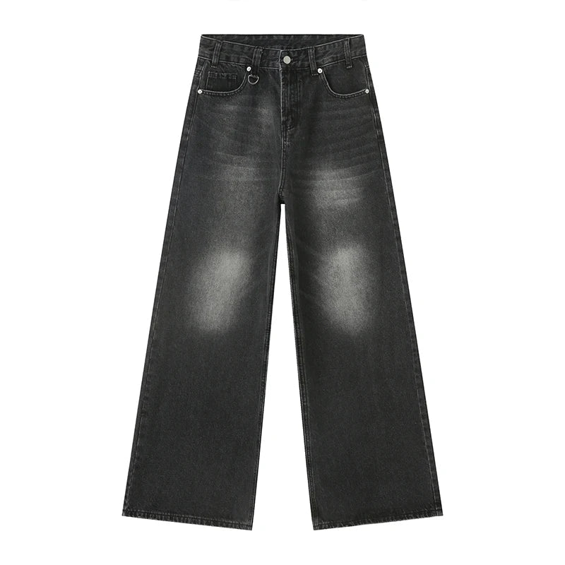 Vintage baggy jeansbyxor för män - Rasmus