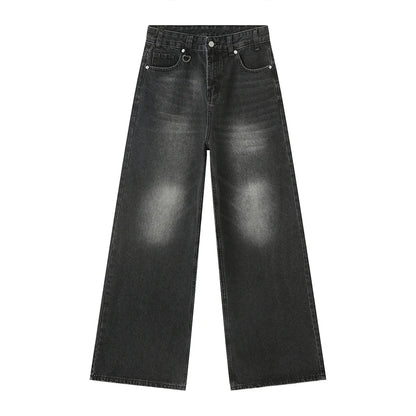 Vintage baggy jeansbyxor för män - Rasmus