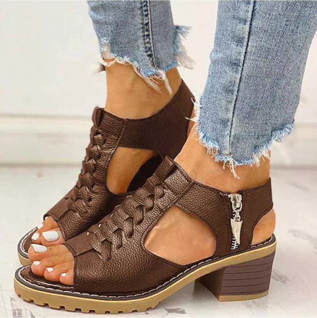 Sandal med unik design för kvinnor - Qiana