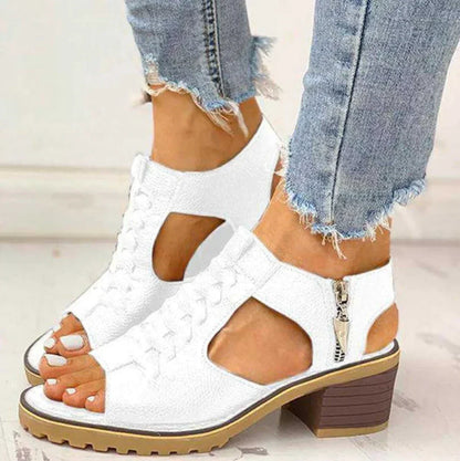 Sandal med unik design för kvinnor - Qiana