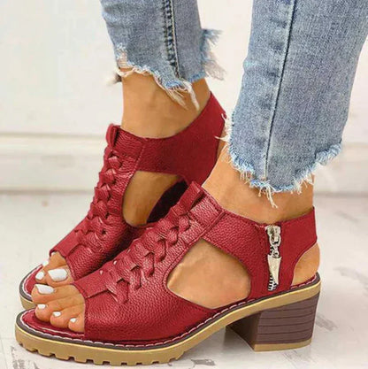 Sandal med unik design för kvinnor - Qiana