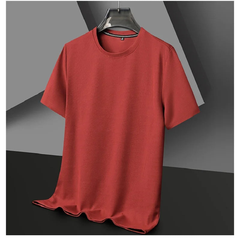 Unisex Rundhalsad Våffel-T-shirt - Markus